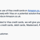 Amazon Visa